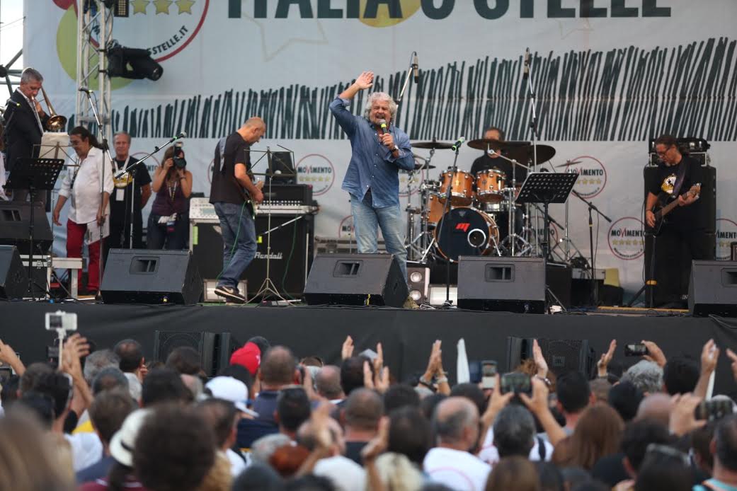 beppe grillo a palermo