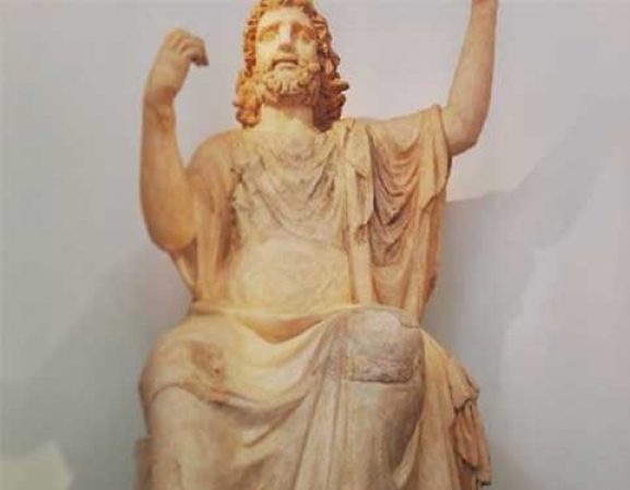statua di zeus di solunto