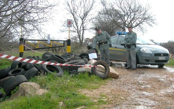 sequestrata discarica a Ribera