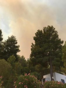 Calampioso incendio