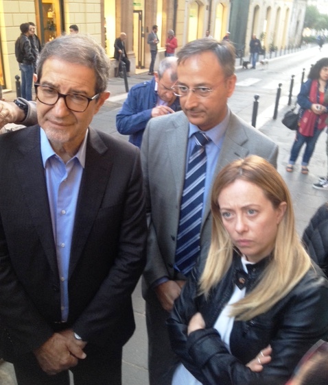 tour elettorale in Sicilia per Giorgia Meloni