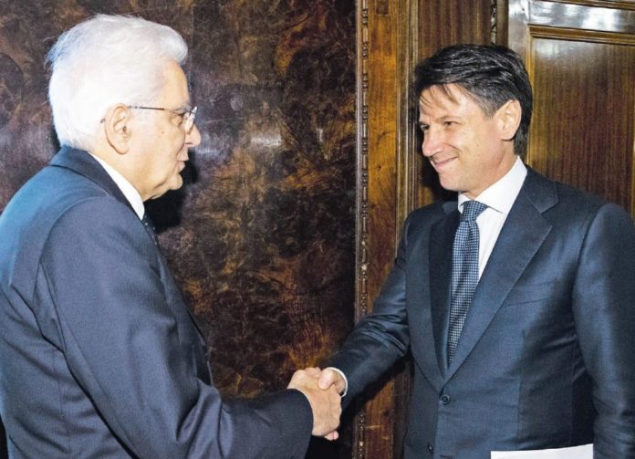 giuseppe conte a palermo