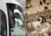 atto vandalico contro il tram