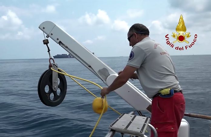 sub morto a isola delle femmine